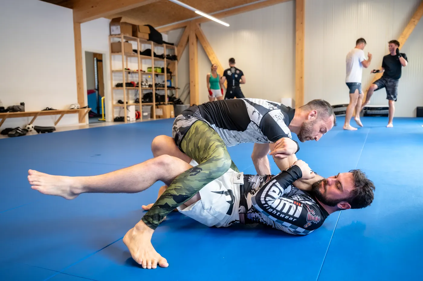 BJJ-Training am Boden