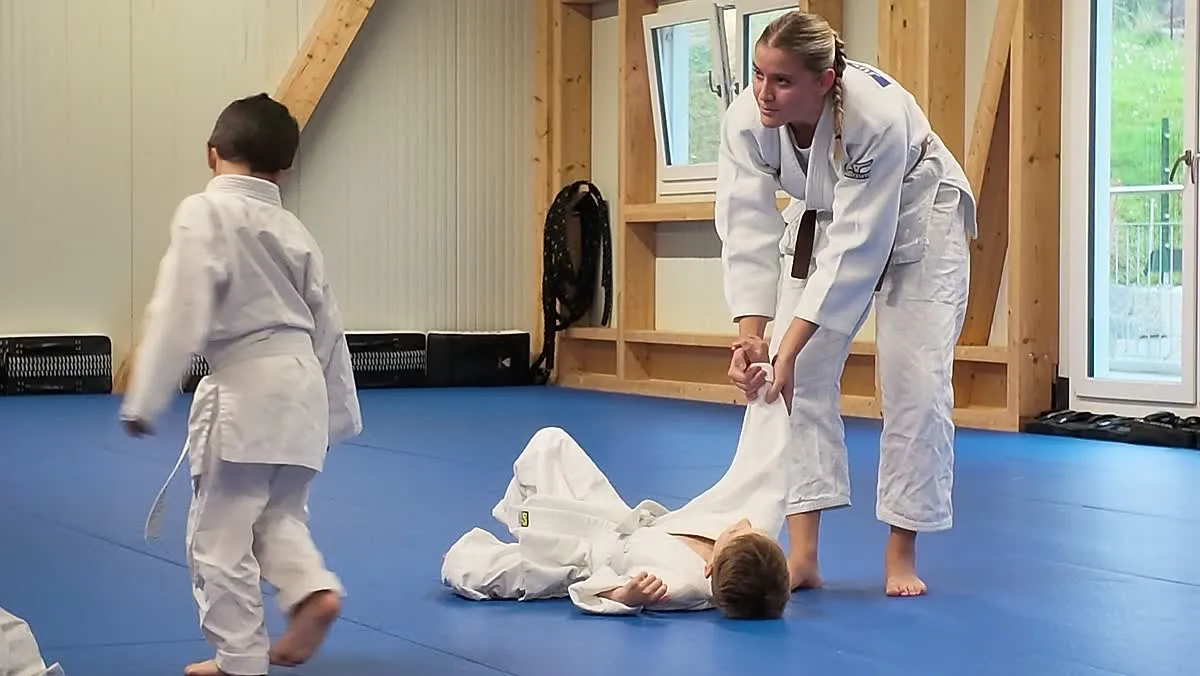 Kindertraining mit Trainerin Julia